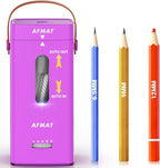AFMAT Electric Pencil Sharpener, Fully Automatic Pencil Sharpener, Auto in & Out by AFMAT
