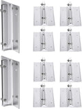 SINKAA Aluminum Corridor Sign Holder, 10 Pack Direct Sign Mount Bracket by SINKAA