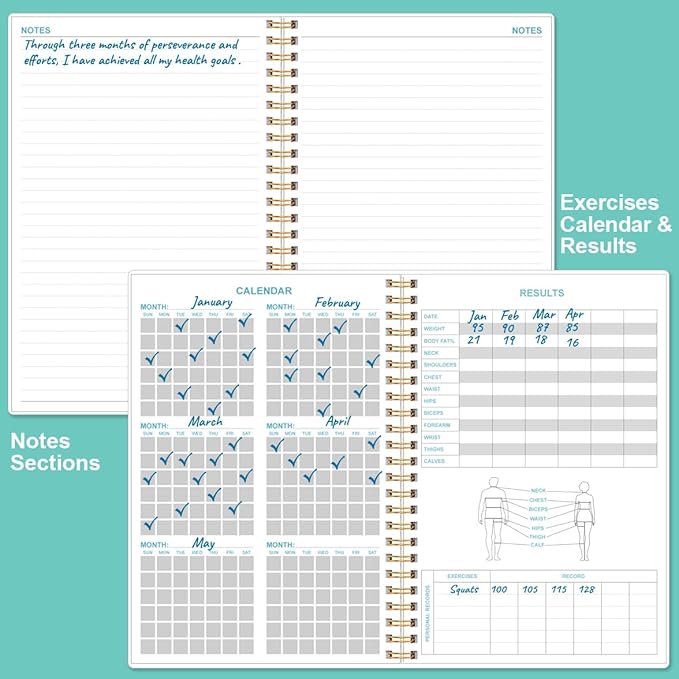 Fitness Journal for Women & Men - Image 5