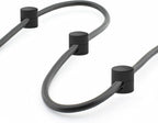 ICONIT Cable Anchors for Desk Organization Black | Premium Aluminum Cord - Image 8