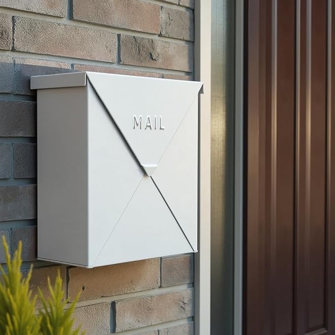 NACH Mailboxes for Outside Wall Mount, Waterproof Mailboxes for Outside - Image 6