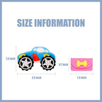 CLOCK KING 156pcs 3D Cute Kids Erasers, Random Desktop Pet Toys Gifts, - Image 2