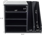 PAG Wood Desktop File Holder Organizer Mail Sorter - Image 4