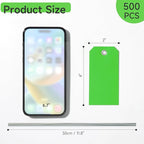 500 Pieces Plastic Shipping Tags - Image 2