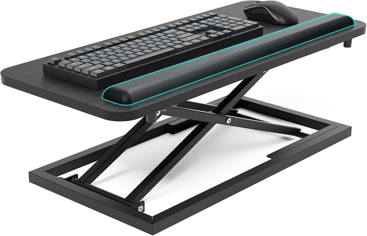 Omhuzsyo Standing Keyboard Tray Keyboard stand, Adjustable Height Keyboard and