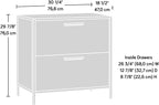 File with Design, Brown