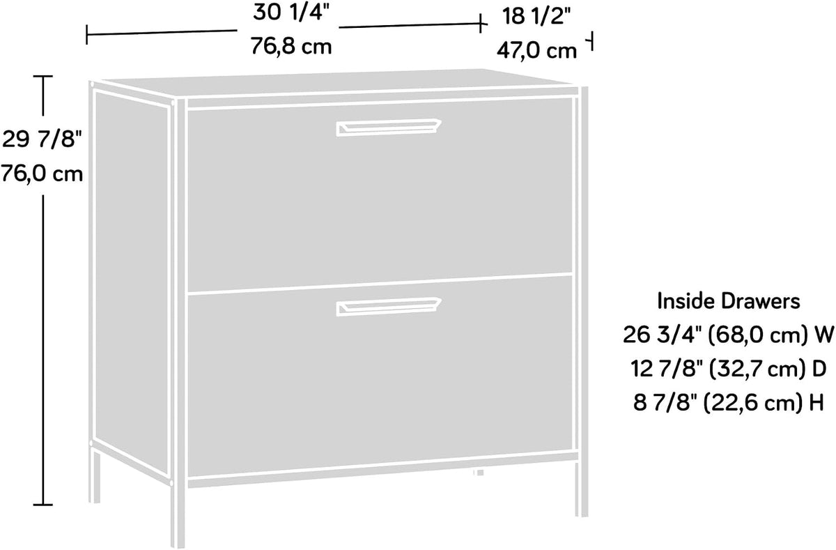 File with Design, Brown