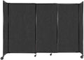 Versare Straightwall Sliding Portable Wall Partition | Freestanding Office by VERSARE