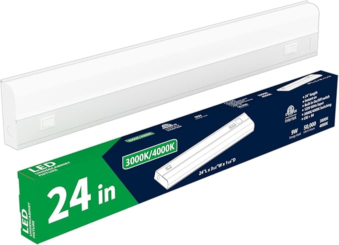 24 Inch Hardwired Under Cabinet Lights, 2 Colors - Image 8