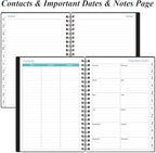 Planner 2026 - A5 Weekly & Monthly Planner Spiral Bound, January 2026 - - Image 6