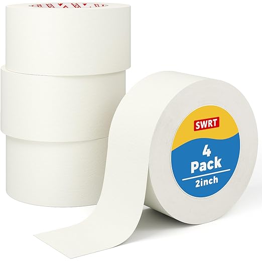 SWRT Masking Tape, 2 Inch Wide × 55 Yards – Strong Adhesive, Easy Tear by SWRT