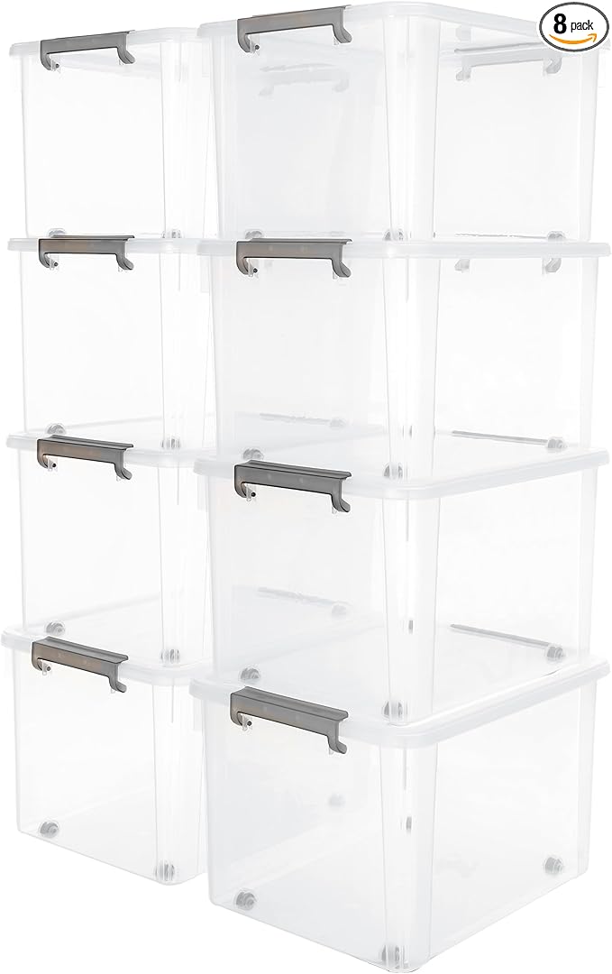 Citylife 58.1 QT Plastic Storage Bins by Anywish