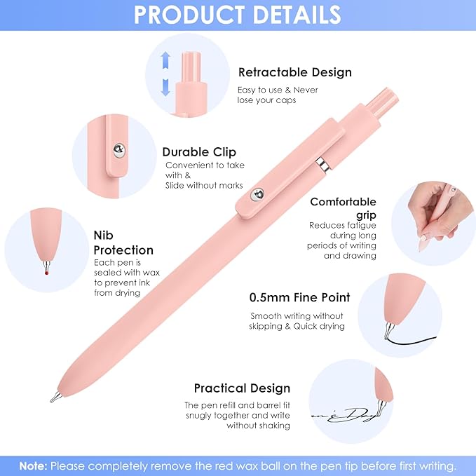 Donyang Gel Pens, Quick Dry Pens - Image 2