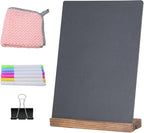NEWNEWSHOW 8.7x12 Inch Chalkboard Signs, Erasable Message Blackboard Sign by NEWNEWSHOW