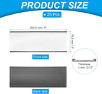 PATIKIL Magnetic Label Holder 8" x 3" - Image 2