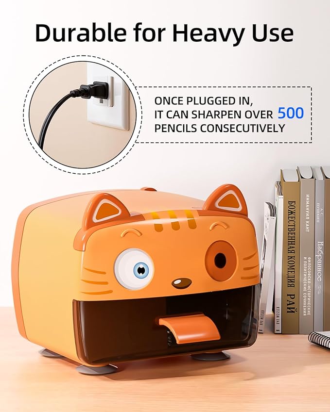 ZMOL Heavy Duty Electric Pencil Sharpener - Image 4