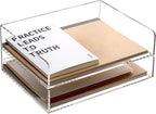 SANRUI Acrylic Paper Tray Organizer by SANRUI