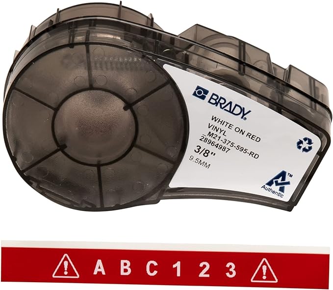 Brady Authentic All-Weather Vinyl Label by BradyCorp
