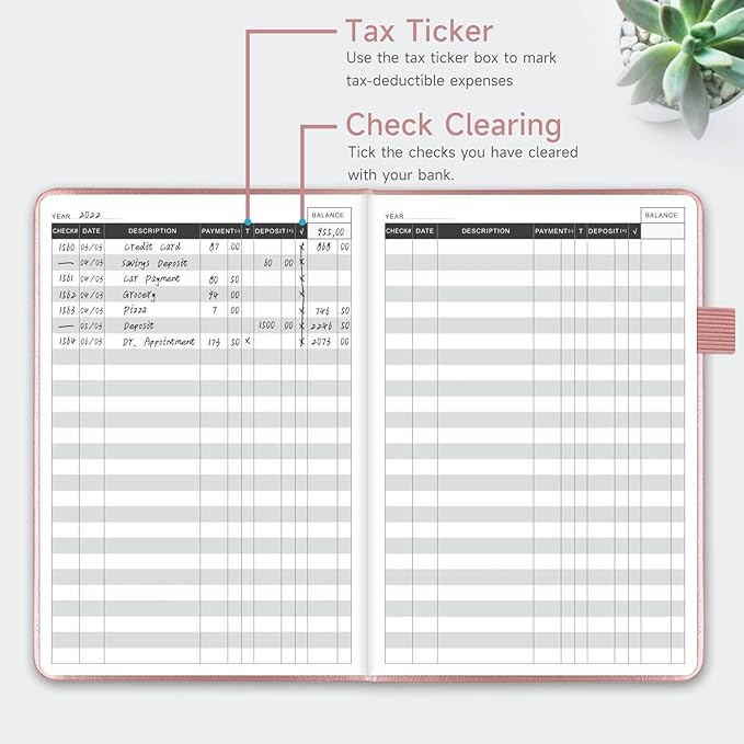 KUMEER Check Register – Elegant Check Registers - Image 4