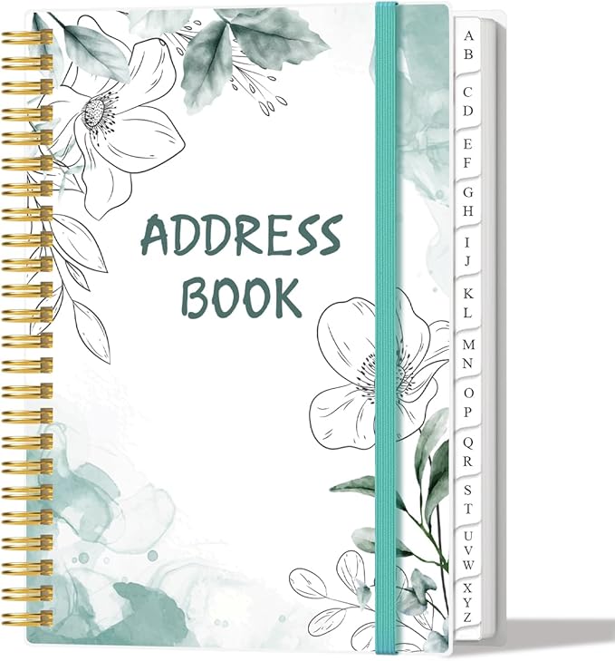 Address Book with Alphabetical Tabs by Heveboik
