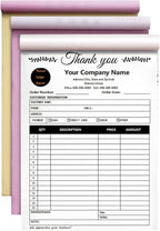 Custom Invoice Book in 3-Part /2-Part Receipt Book - Image 8