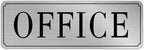 The Office Door Sign for Home and Business，Self-Adhesive Waterproof and by LUHIMO
