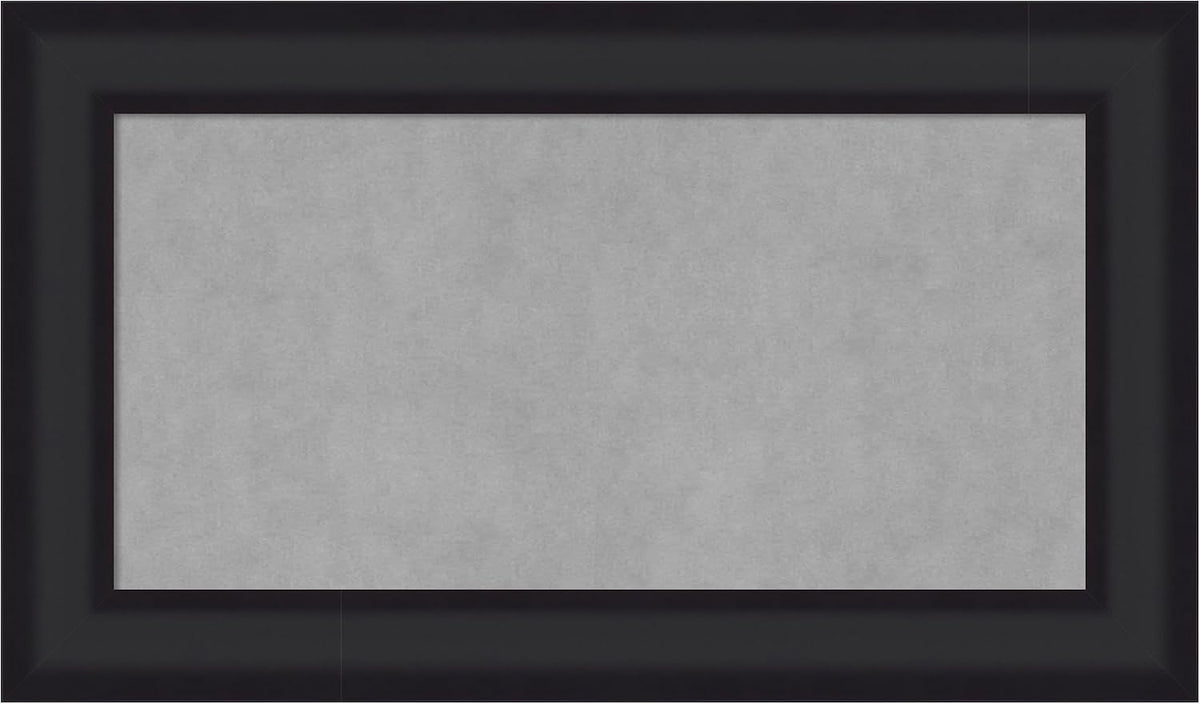 Amanti Art Black Framed Magnetic Board 17x29 Small Vision Board