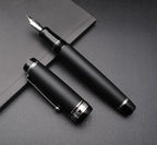 xixixiaozhu Metal Big Fountain Pen Set Medium Nib 0.7mm, Includes Ink Refill - Image 2