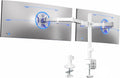 VIVO Dual Ultrawide Monitor Desk Mount, Heavy Duty Fully Adjustable Steel Stand