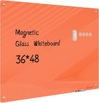 Magnetic Glass Whiteboard by Unknown