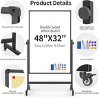 48x32inches Mobile Whiteboard - Image 2