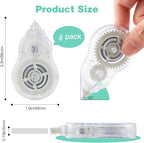 M&G White Correction Tape, 39.37 Ft/Pack, - Image 2