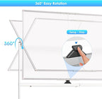 maxtek Rolling Whiteboard, 72x48 Large Double-Sided White Board Dry Erase on - Image 3