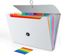 Accordion File Organizer, Expanding File Folder by Weovepaw