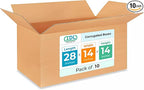 Extra Large Shipping & Moving Boxes 28x14x14 inches by IDLPackaging
