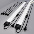 Modlicht Plug in Ceiling Light 4FT 2PCS, Linkable LED Garage Ceiling Light by Modlicht