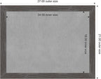 Amanti Art Grey Framed Magnetic Board 21x27 Medium Vision Board - Image 4