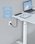 Recessed Power Strip with Retractable USB C Cable, 2 PD 20W USB C, Flush Mount - Image 5