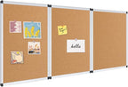 VIZ-PRO Cork Notice Board, 24 X 18 Inches, 3 Pack by VIZ-PRO
