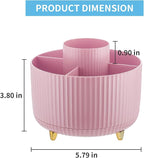 Marbrasse Desk Organizer, 360-Degree Rotating Pen Holder, Desk Organizers and - Image 5