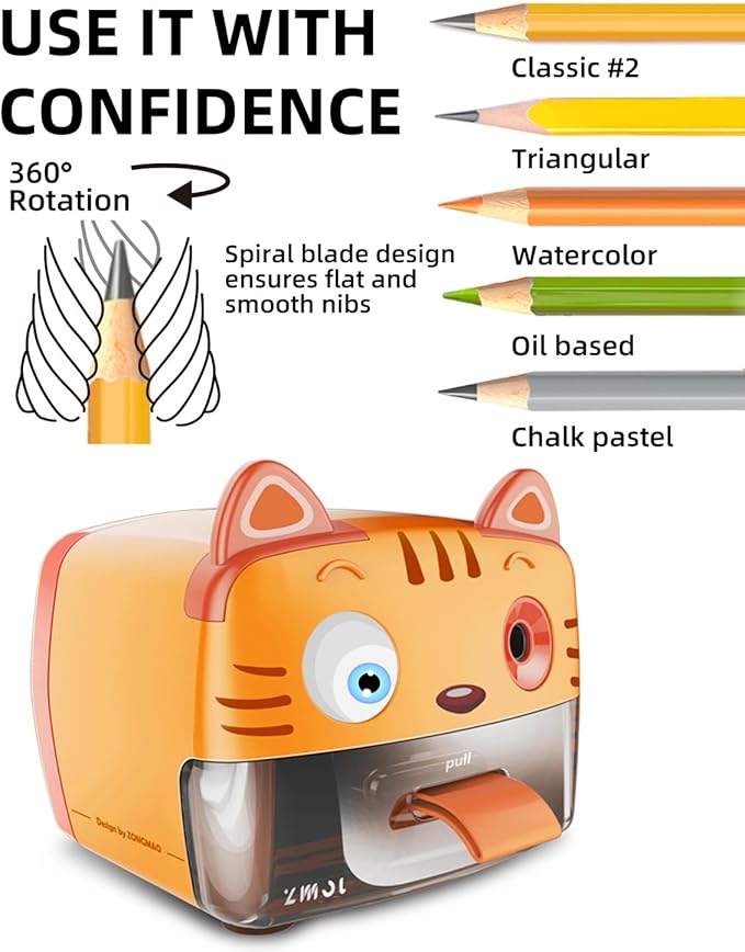 ZMOL Heavy Duty Electric Pencil Sharpener - Image 2