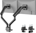 monTEK Dual Monitor Arm, Mechanical Spring Monitor Arm