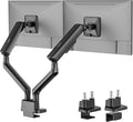 monTEK Dual Monitor Arm, Mechanical Spring Monitor Arm by monTEK