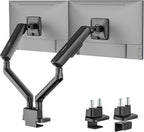 monTEK Dual Monitor Arm, Mechanical Spring Monitor Arm by monTEK