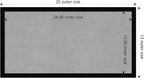 Amanti Art Black Framed Magnetic Board 13x25 Small Vision Board - Image 4