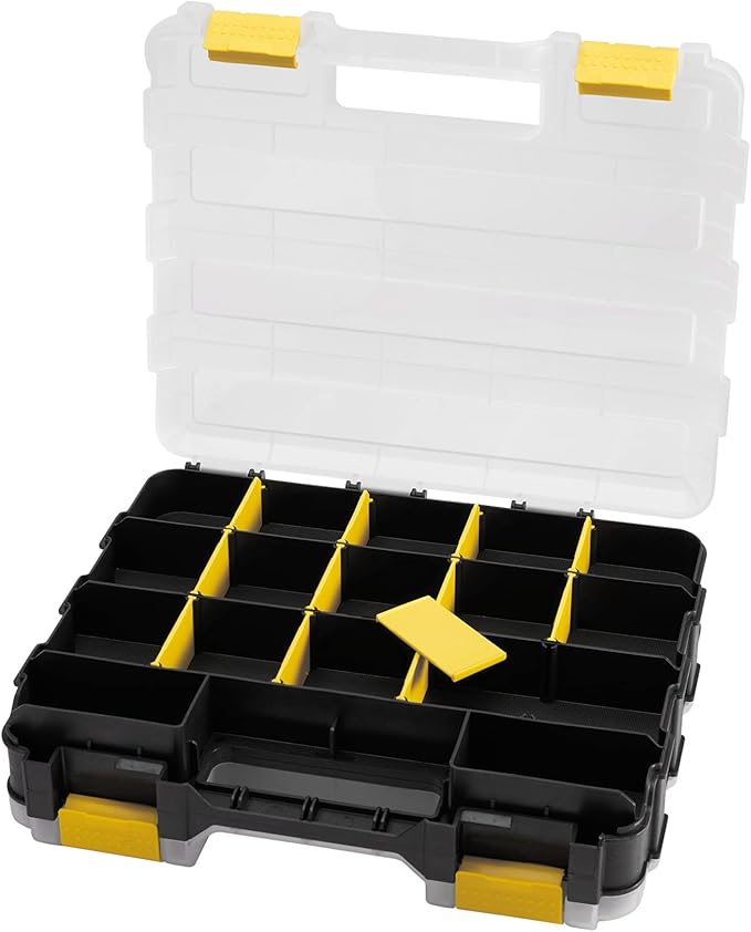 Hardware Organizer Box 34 Compartments Small Parts Organizer - Image 7