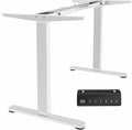VIVO Dual Motor Electric Sit Stand Desk Frame, 220 lbs Capacity, Memory by VIVO