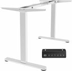VIVO Dual Motor Electric Sit Stand Desk Frame, 220 lbs Capacity, Memory by VIVO