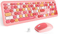 MOFII Wireless Keyboard and Mouse Combo Silent, Slim Compact 2.4G USB Full Size by MOFII