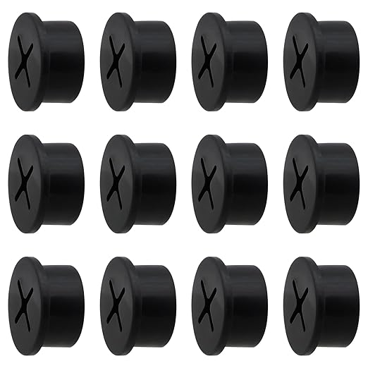 Desk Grommet, 3/4 Inch Flexible Rubber Grommets, Silicone Cable Cord Grommet by KITANIS